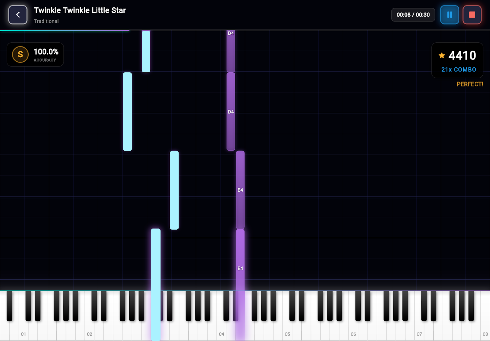 PianoFortify - Gamified Piano Learning Platform